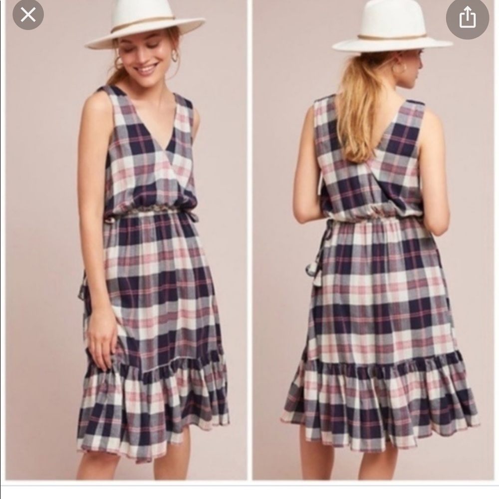 Isabella Sinclair Dickens Plaid Dress - Picture 1 of 2